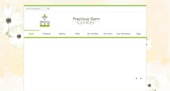Desktop Screenshot of preciousgemcandles.net
